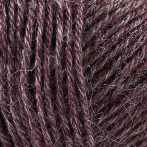 1023 - Pflaumenrot - Nettle Sock Yarn - Onion