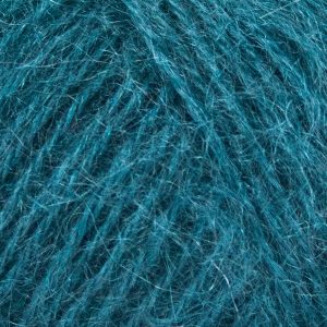 1407 - Petrolgrün - Mohair + Nettles + Wool - Onion