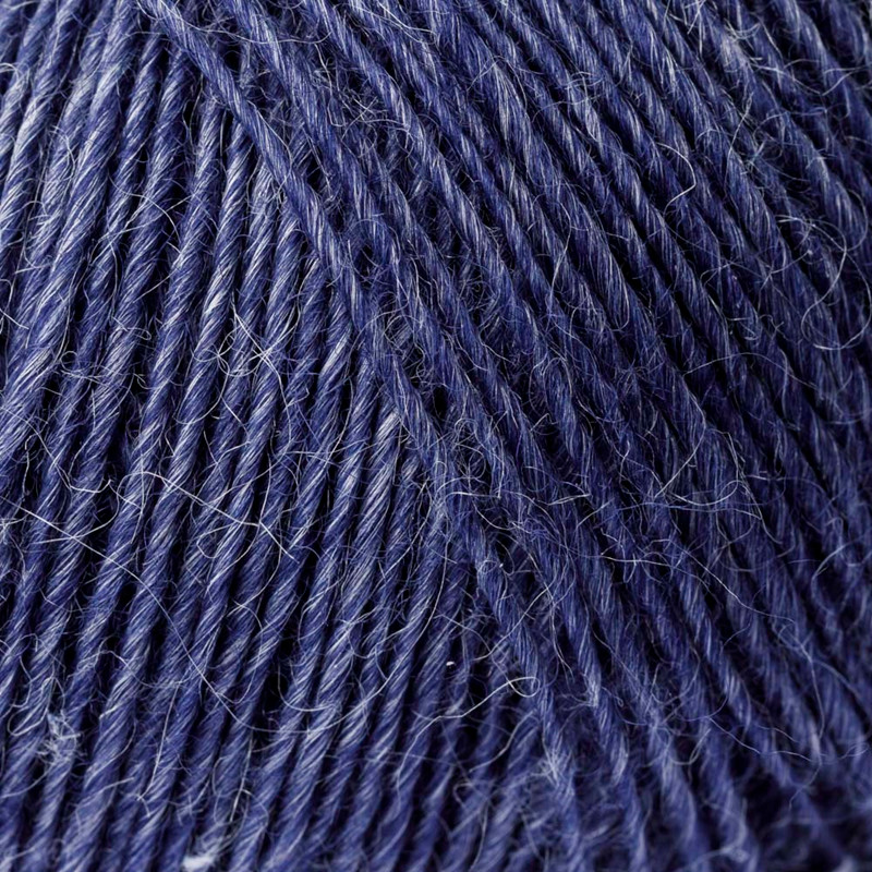 1510 - Jeansblau - Soft Organic Wool + Nettles - Onion