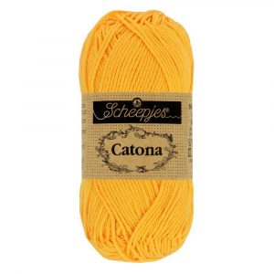 208 - Yellow Gold - Catona (50g) - Sheepjes