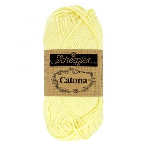 100 - Lemon Chiffon - Catona (50g) - Sheepjes