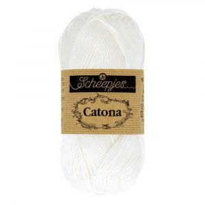 106 - Snow White - Catona (50g) - Sheepjes