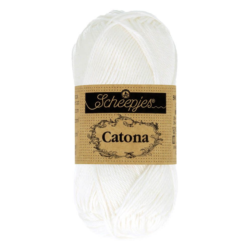 106 - Snow White - Catona (50g) - Sheepjes