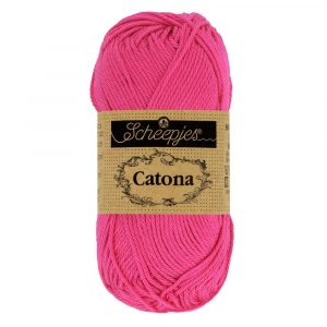 114 - Shocking Pink - Catona (50g) - Sheepjes