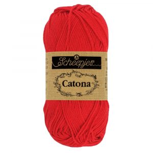 115 - Hot Red - Catona (50g) - Sheepjes