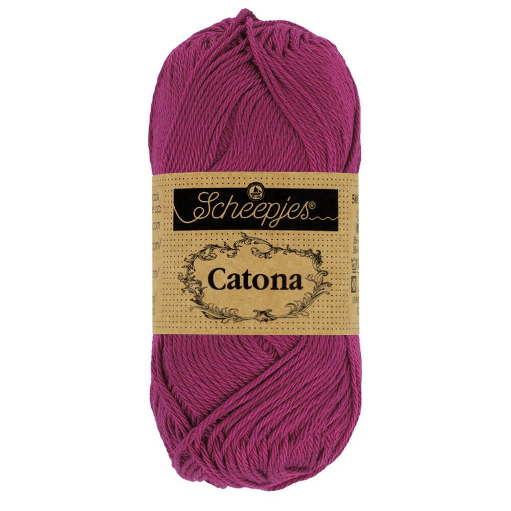 128 - Tyrian Purple - Catona (50g) - Sheepjes