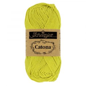 245 - Green Yellow - Catona (50g) - Sheepjes