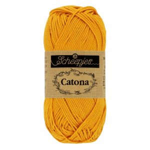 249 - Saffron - Catona (50g) - Sheepjes