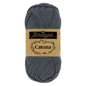 393 - Charcoal - Catona (50g) - Sheepjes