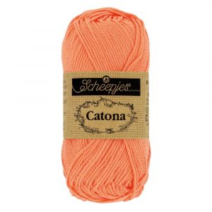 410 - Rich Coral - Catona (50g) - Sheepjes