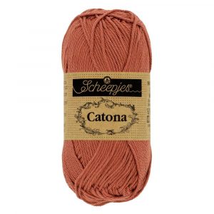 504 - Brick Red - Catona (50g) - Sheepjes