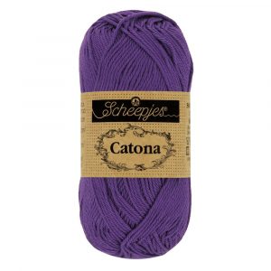 521 - Deep Violet - Catona (50g) - Sheepjes