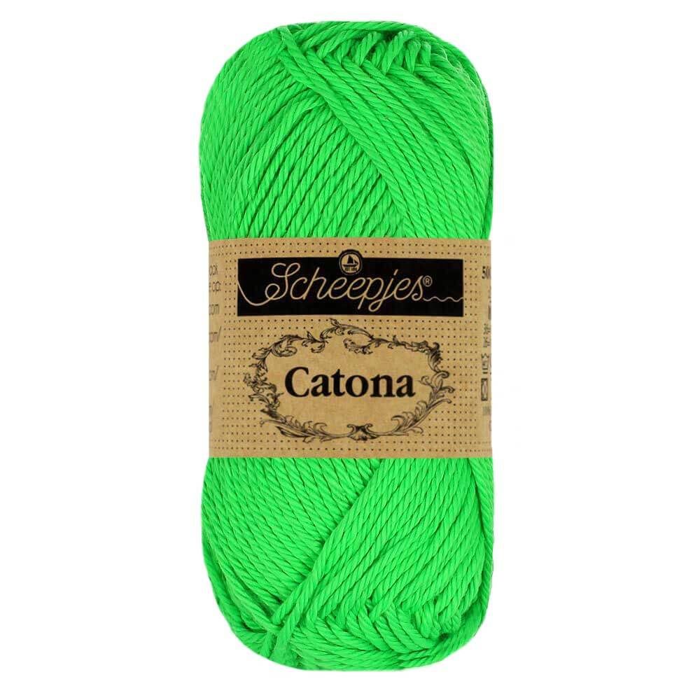 602 - Neon Green - Catona (50g) - Sheepjes