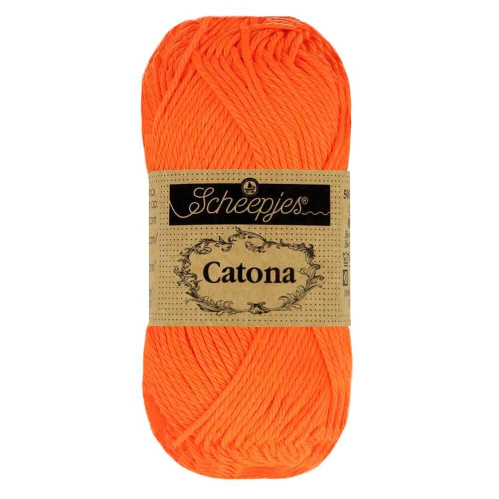 603 - Neon Orange - Catona (50g) - Sheepjes