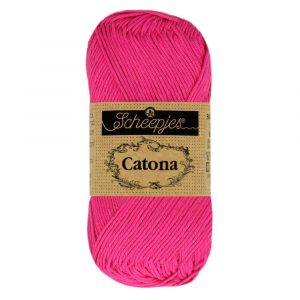604 - Neon Pink - Catona (50g) - Sheepjes