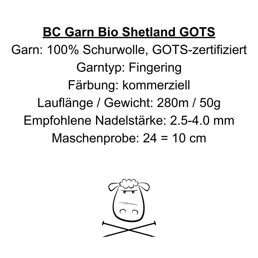 002 - Hellcamelmeliert - Bio Shetland GOTS - BC Garn – Bild 2