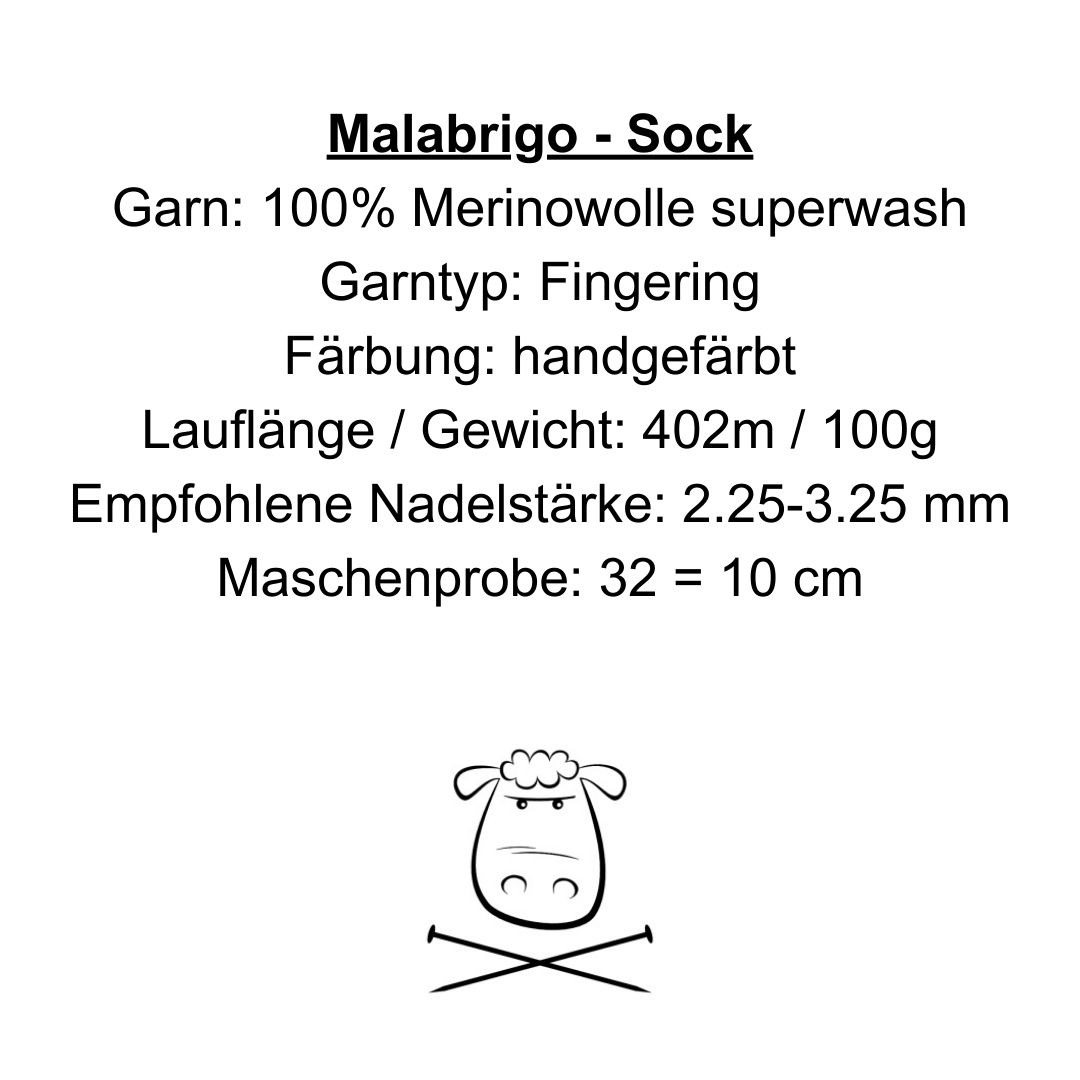 346 - Fiona - Sock - Malabrigo – Bild 2