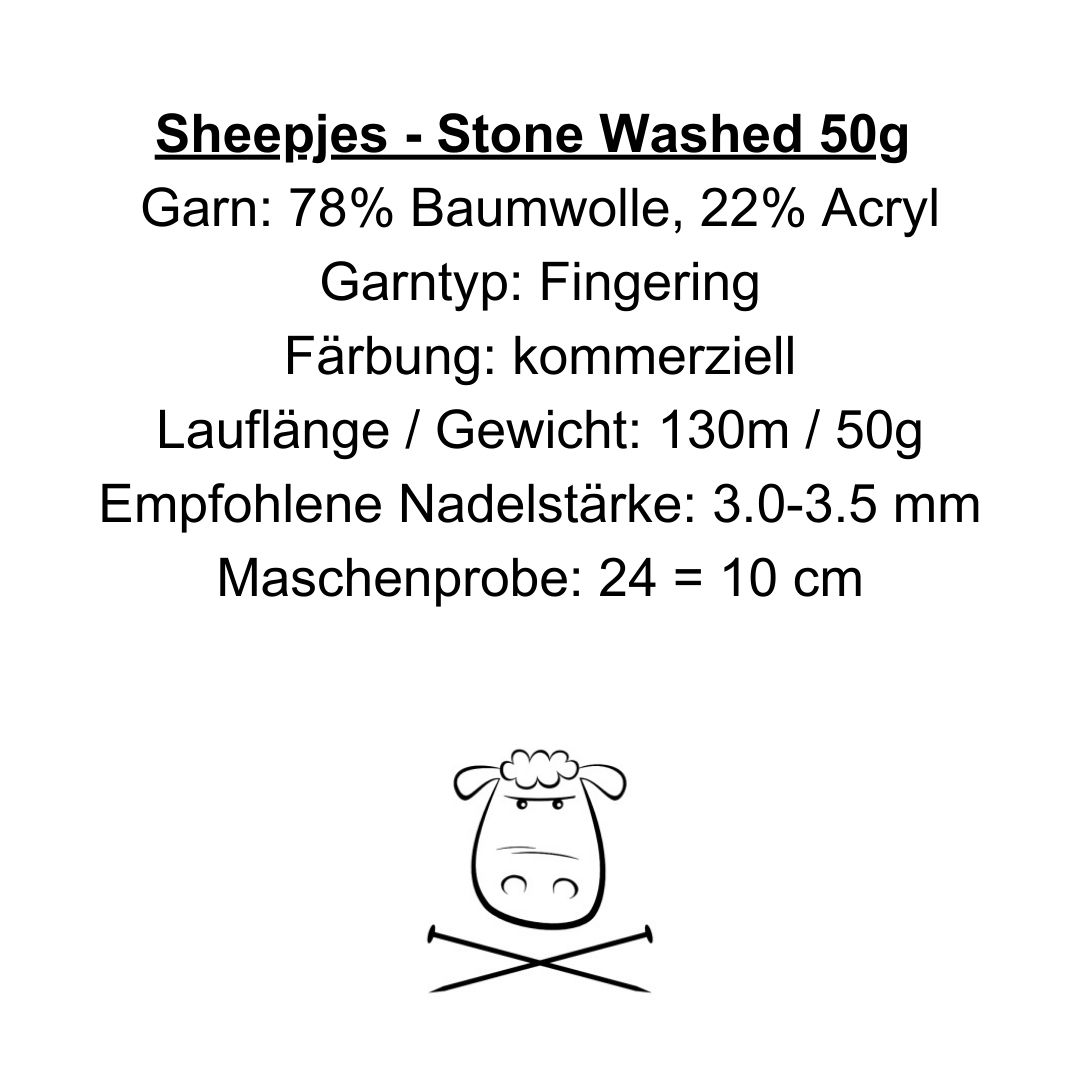 812 - Lemon Quartz - Stone Washed (50g) - Sheepjes – Bild 2