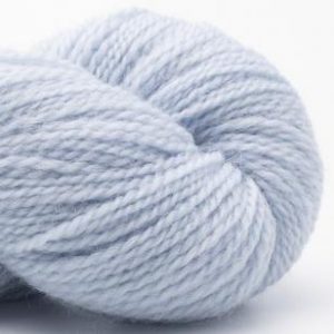 12 - Ice Blue - British Blue Wool Fingering - Erika Knight
