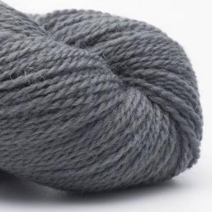 13 - Steel - British Blue Wool Fingering - Erika Knight