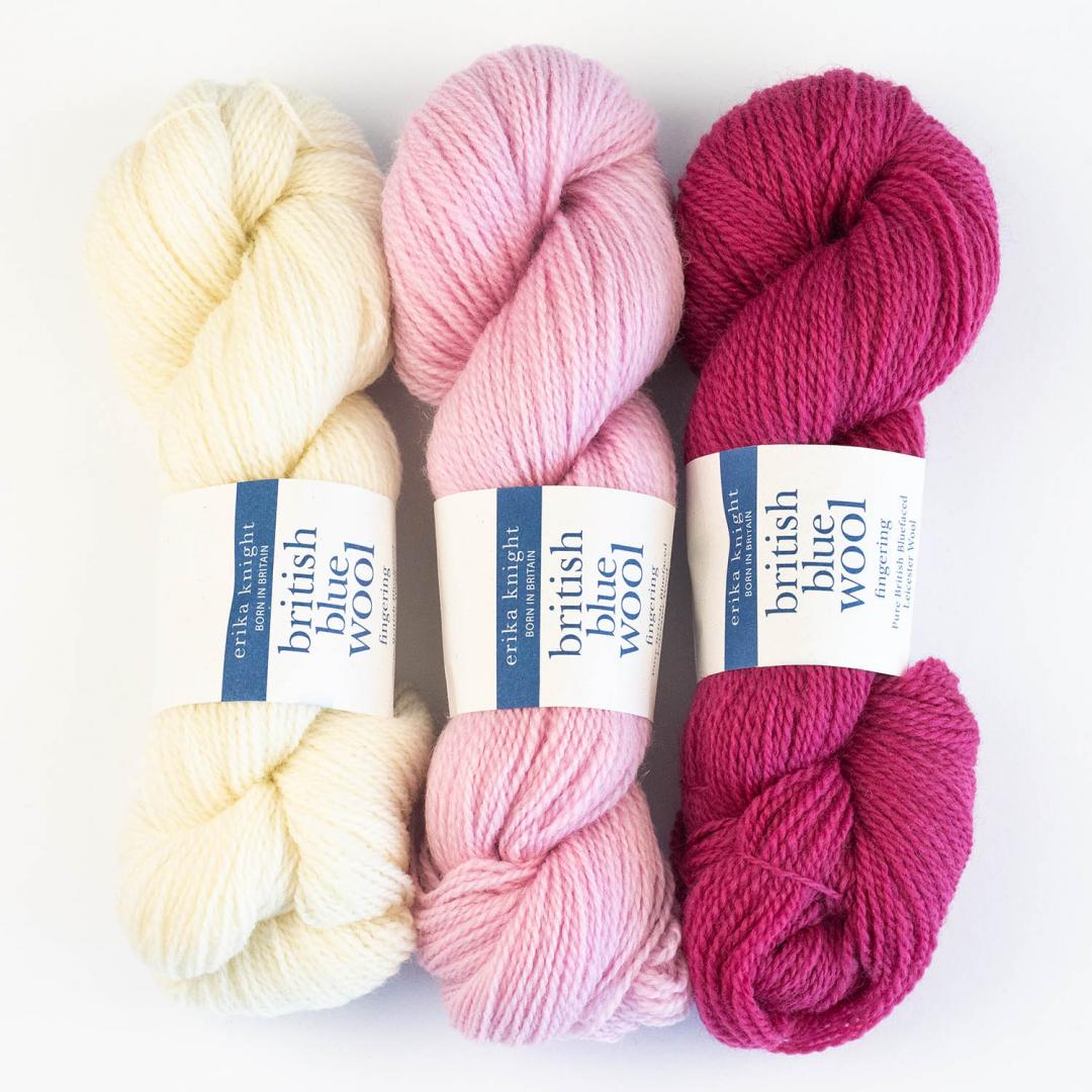 10 - Deep Ocean - British Blue Wool Fingering - Erika Knight – Bild 4