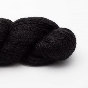 020 - Black - Baby Alpaka Lace - Kremke Soul Wool