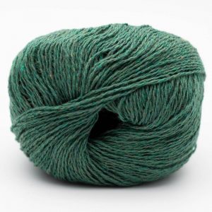 163 - Flaschengrün - reborn DENIM uni - Kremke Soul Wool