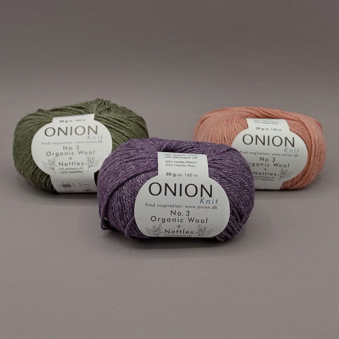 1115 - Orange - No.3 Organic Wool + Nettles - Onion – Bild 3