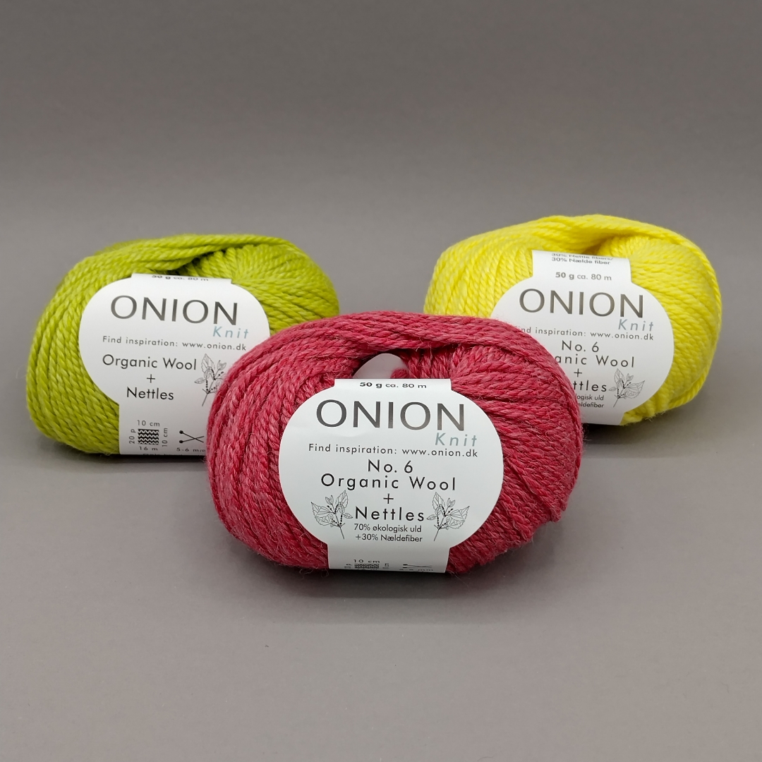 624 - Limettengrün - No.6 Organic Wool + Nettles - Onion – Bild 3